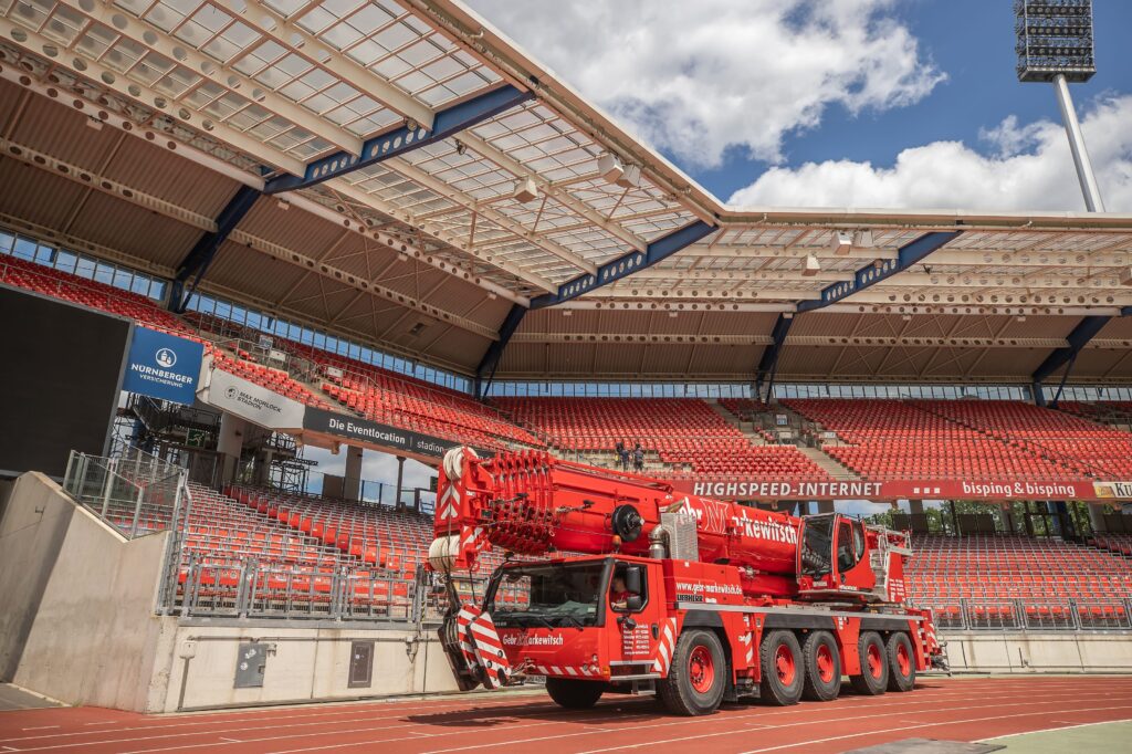 Gebr Markewitsch Krane Nürnberg Stadion